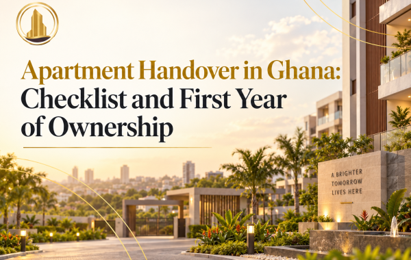 Apartment Handover in Ghana